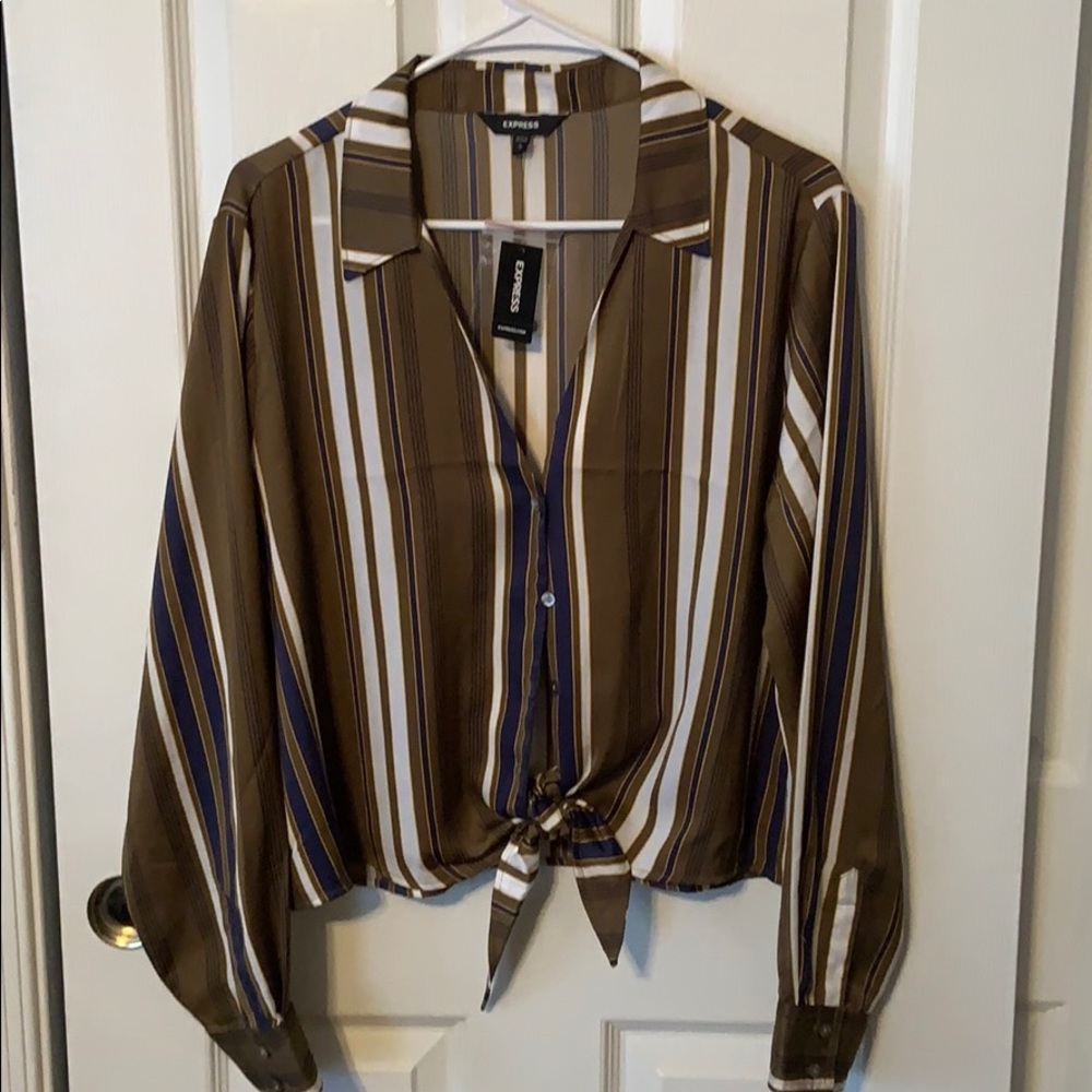 Striped dress shirt